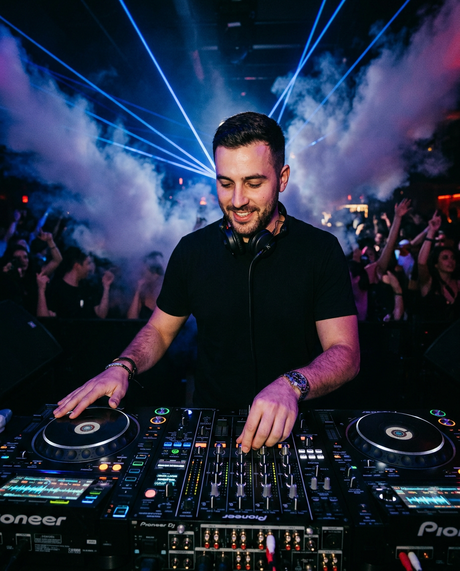 DJ ZKAY em palco