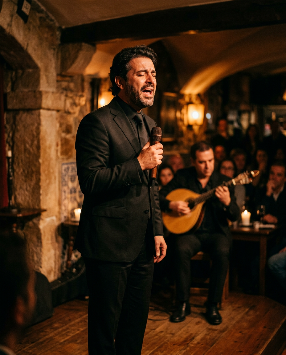Rui Monteiro em palco